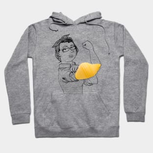 Conchiglia strong woman Hoodie